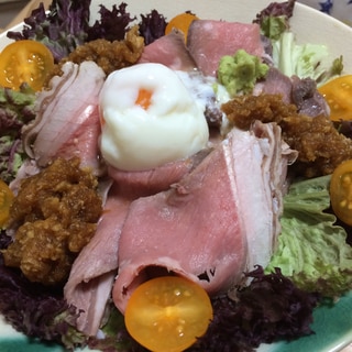 お店の味！ローストビーフ丼